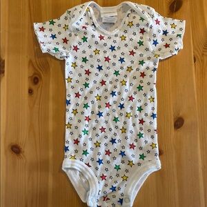 Carters vintage Colorful Star Print Kids One Piece 9-12 months